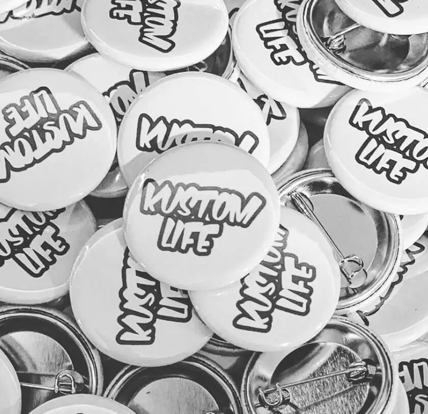 Sample of pins